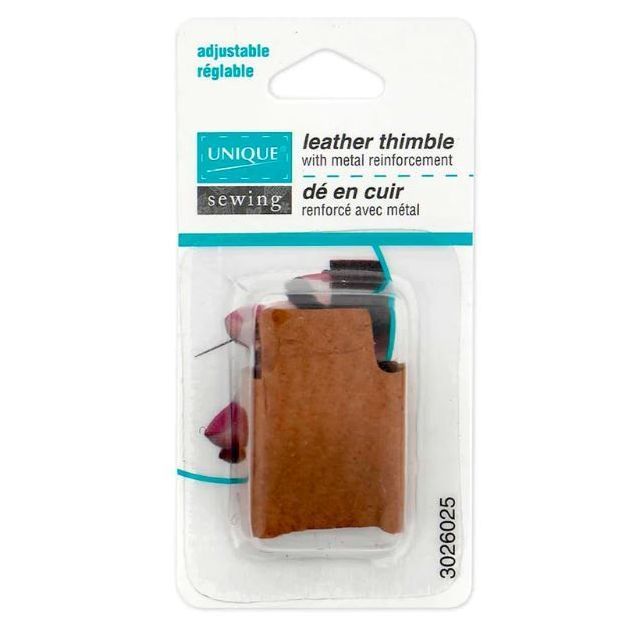 Quilters Leather Thimble by Unique Sewing