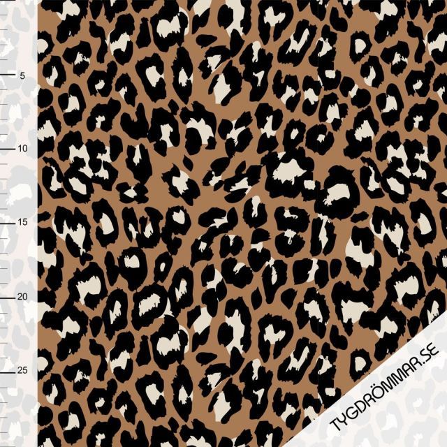 Premium Athletic/Swim Knit  "LEOPARD" by Tygdrommar