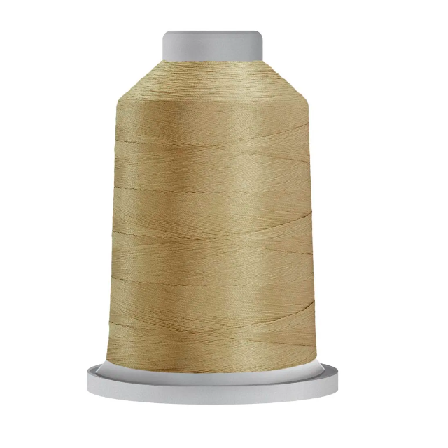 Light Khaki- Glide King Spool 5000m Polyester Thread with high sheen