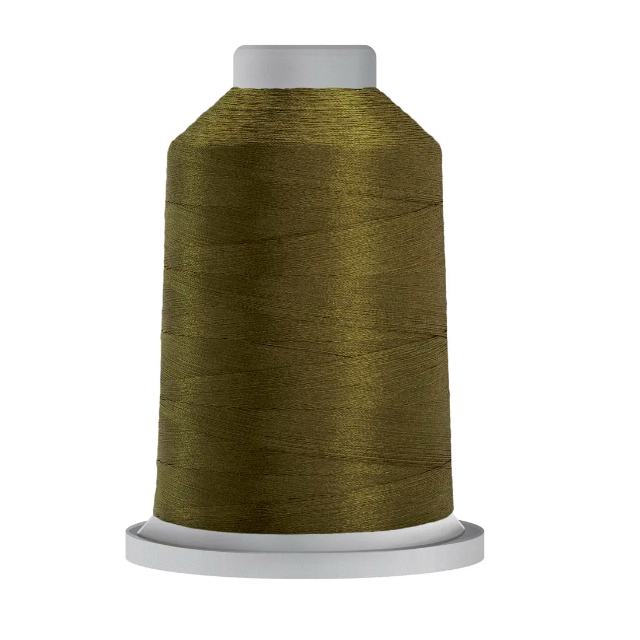 Light Olive- Glide King Spool 5000m Polyester Thread with high sheen
