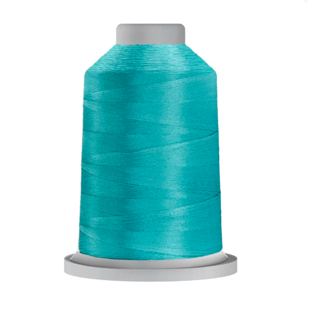 Light Turquoise- Glide King Spool 5000m Polyester Thread with high sheen
