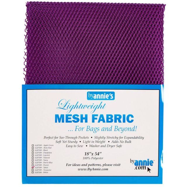 Lightweight Mesh for Bags - By Annie's - Precut 18