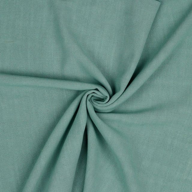 Linen Viscose Blend Textured Woven - Seafoam Green  col.16