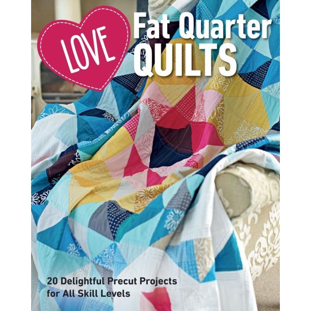 Love Fat Quarter Quilts Paperback Book - 20 Projects - by Love Patchwork and Quilting