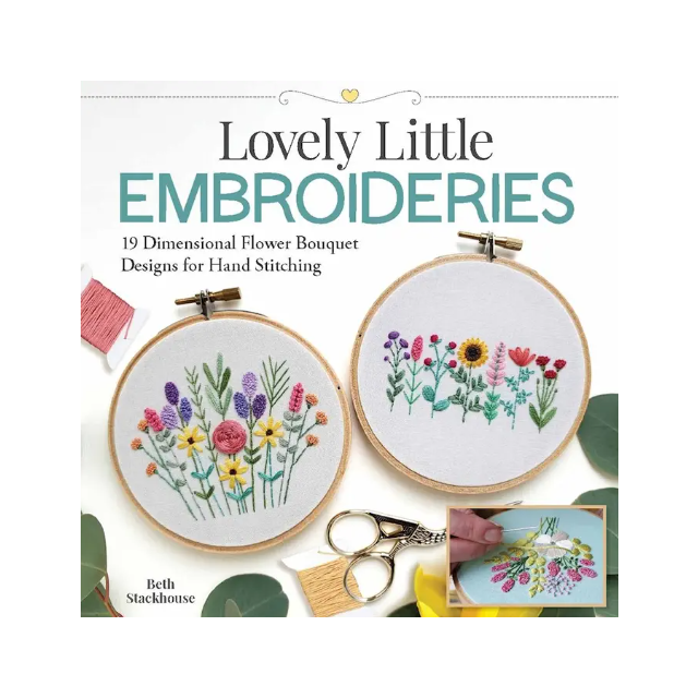 Lovely Little Embroideries Book - Designs for Hand Stitching - Beth Stackhouse