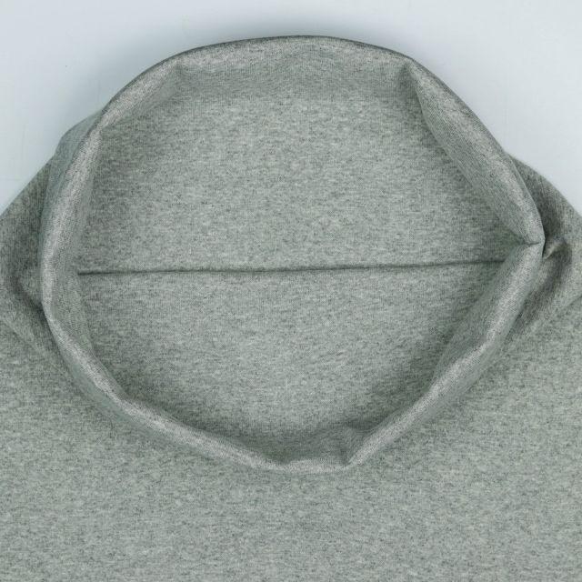 Ribbing Solid - Light Grey Melange Col. 041