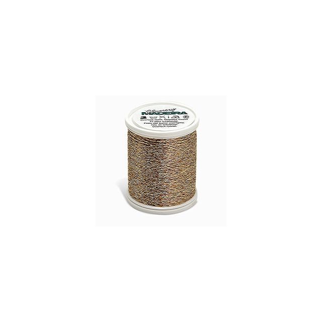 Glamour No. 8, Color 2424 Tan Gold - Decorative Serger Thread 110 yd/100 m