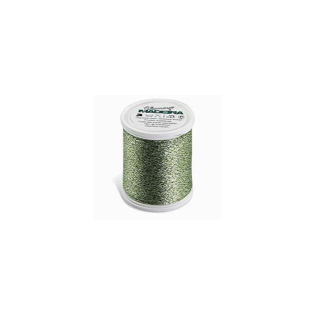 Glamour No. 8, Color 2452 Green - Decorative Serger Thread 110 yd/100 m