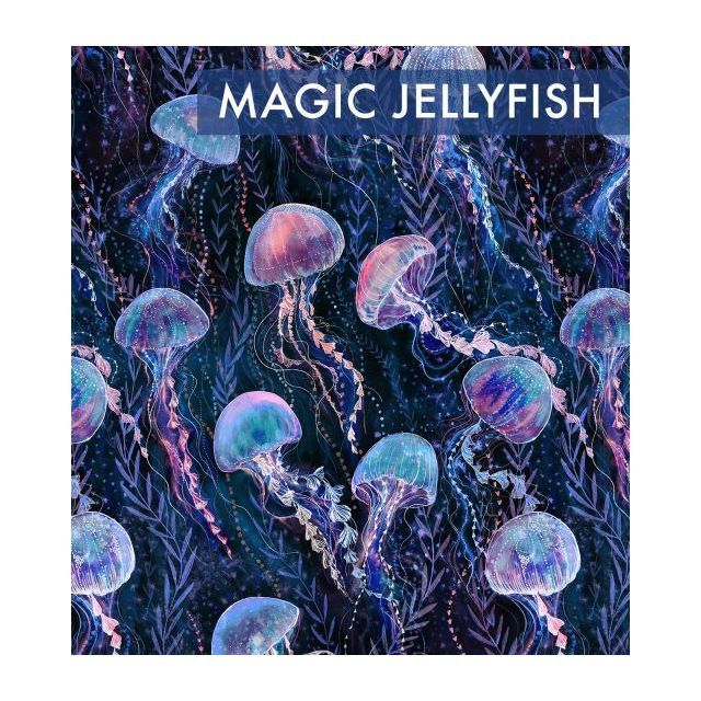 Cotton Woven - Magic Jellyfish By Rebecca Reck