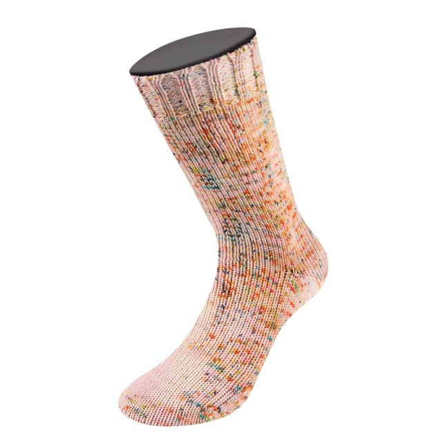 MEILENWEIT 100 MERINO EXTRAFINE "SPOTS"  Col.047  - 100g Sock Yarn by Lana Grossa 