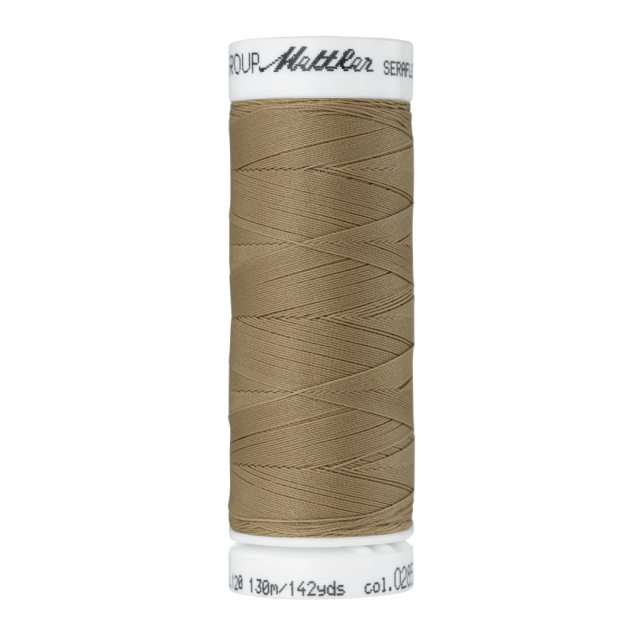Elastic Thread "Seraflex" by Mettler 130m spool - Caramel Cream Col.285