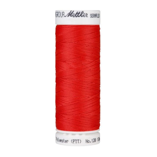 Elastic Thread "Seraflex" by Mettler 130m spool - Candy Apple Col.104