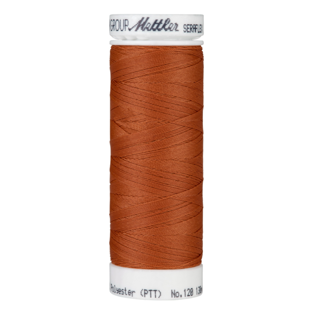 Elastic Thread "Seraflex" by Mettler 130m spool - Brick Red Col.1054