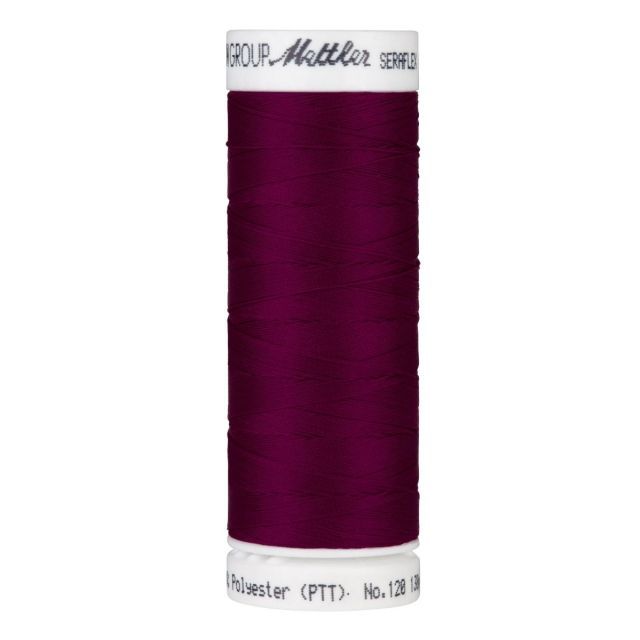 Elastic Thread "Seraflex" by Mettler 130m spool - Dark Currant Col.1067