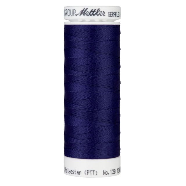 Elastic Thread "Seraflex" by Mettler 130m spool - Delft Blue Col.1305