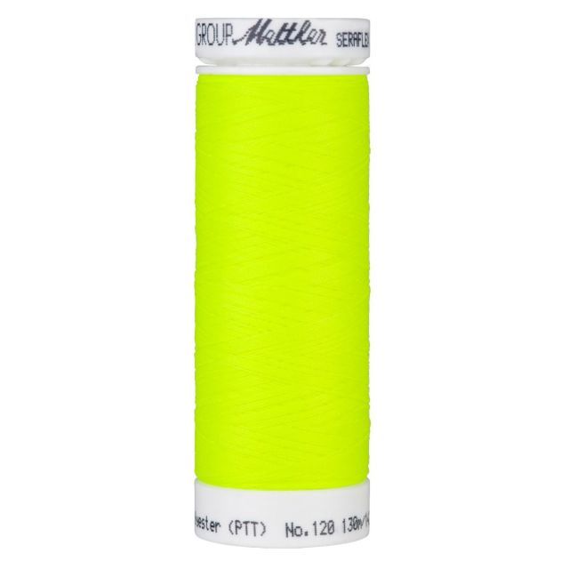 Elastic Thread "Seraflex" by Mettler 130m spool - FVivid Yellow Col.1426