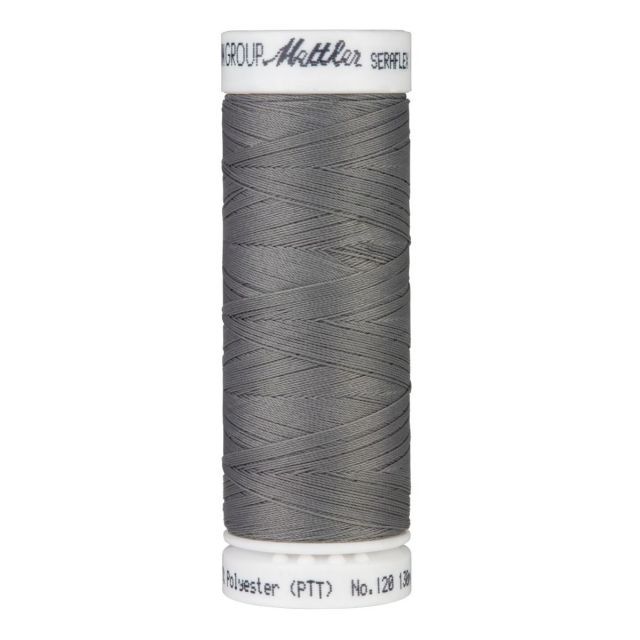 Elastic Thread "Seraflex" by Mettler 130m spool - Tin Grey Col.318