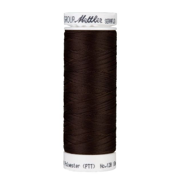 Elastic Thread "Seraflex" by Mettler 130m spool - Chocolate Col.428