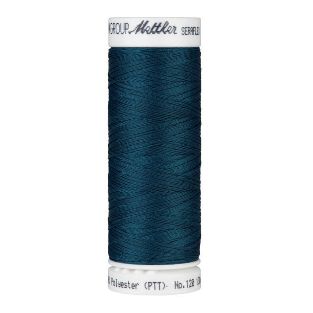 Elastic Thread "Seraflex" by Mettler 130m spool - Tartan Blue Col.485