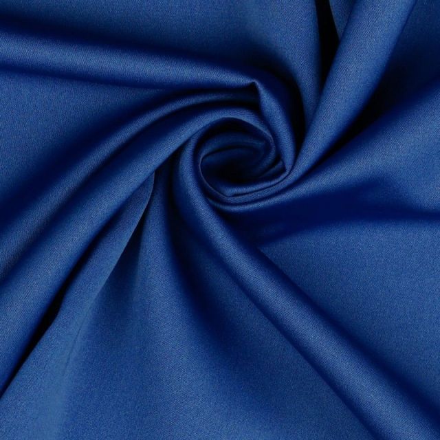 Royal Micro Satin - Poly Woven - Cobalt Blue