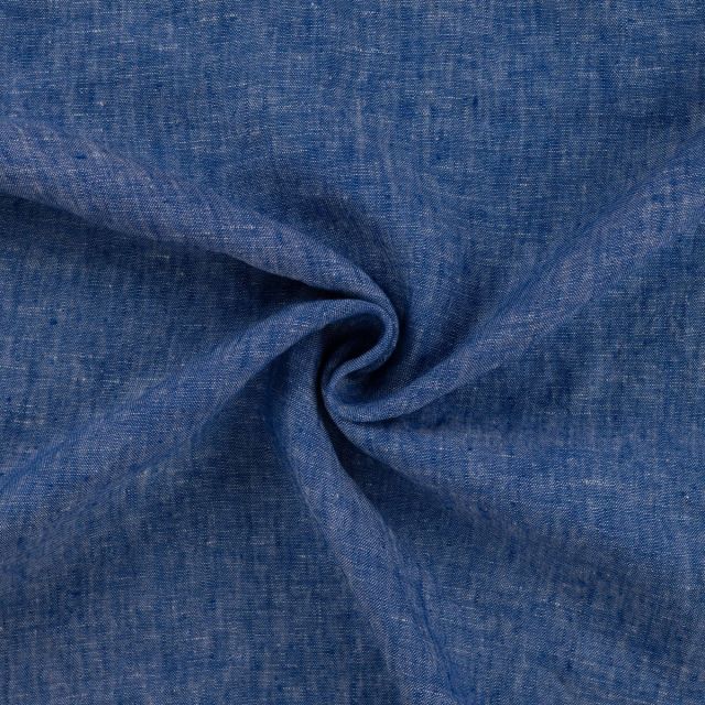 Georgio Linen 160gsm- Royal Blue Melange col.975