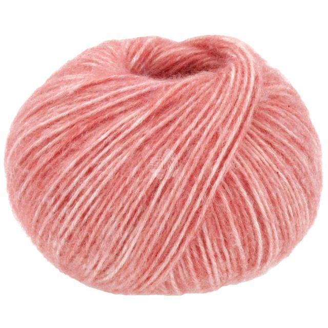 Natural Alpaca Pelo - Mottled Salmon Col. 016 - 50g Skein by Lana Grossa