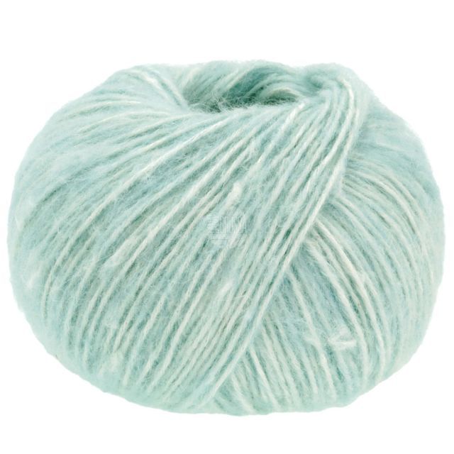 Natural Alpaca Pelo - Mottled Ice Blue Col. 018 - 50g Skein by Lana Grossa