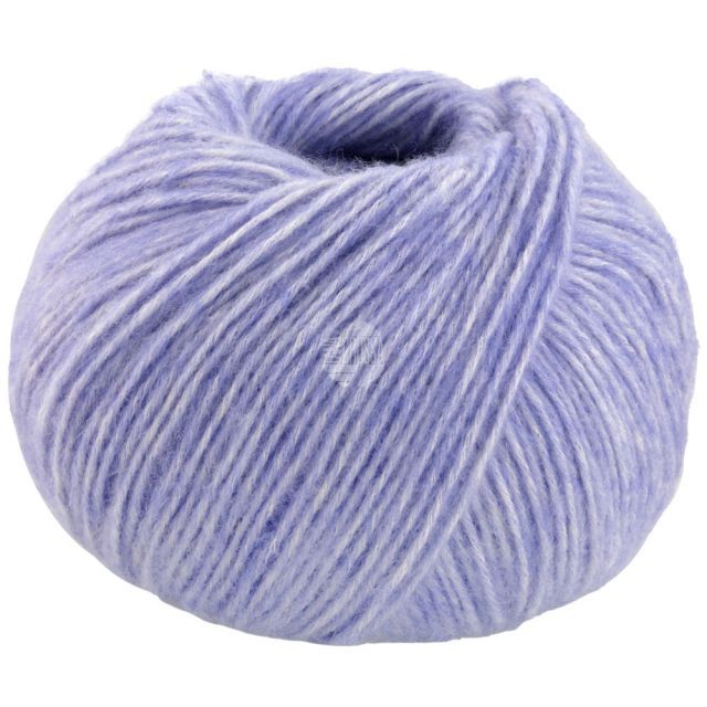 Natural Alpaca Pelo - Mottled Violet Blue Col. 024 - 50g Skein by Lana Grossa