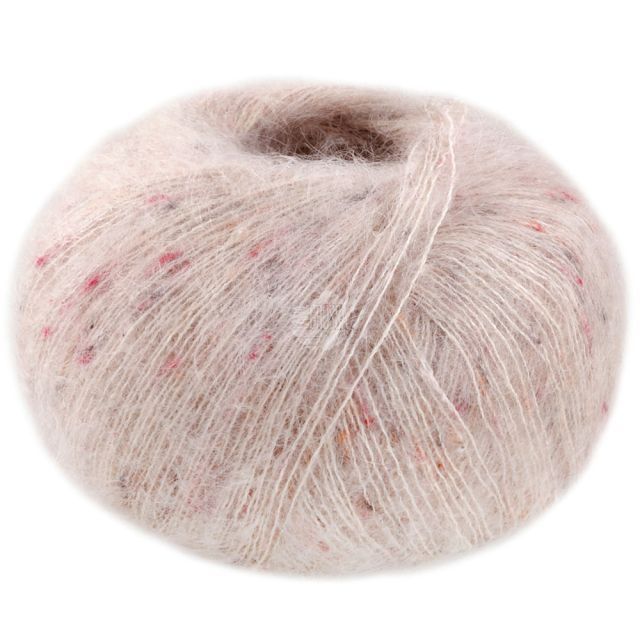 Natural Superkid Tweed - Light Beige  Col. 613 - 25g Skein by Lana Grossa
