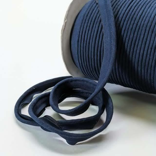 Faux Suede Piping - Dark Blue #429