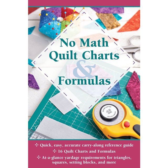 No Math Quilt Charts & Formulas - Updated