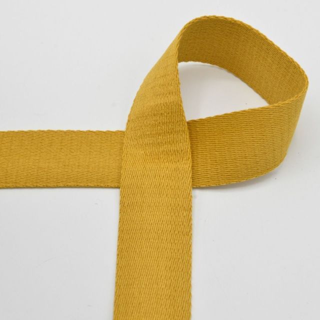 Webbing - 40mm Strapping - Ochre Col. 584 (Cotton/Poly Blend)
