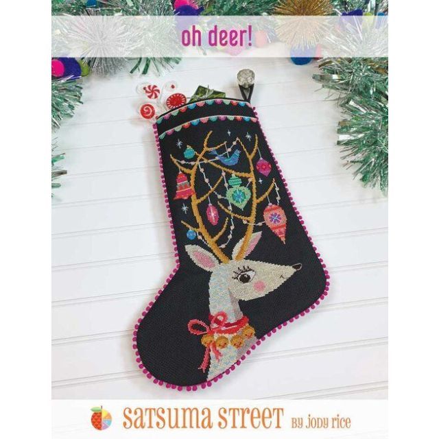 Oh Deer!  - Cross Stitch Pattern by Satsuma Street - Bundle