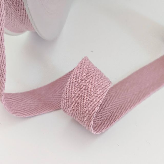 Old Rose - Twill Tape - 20mm