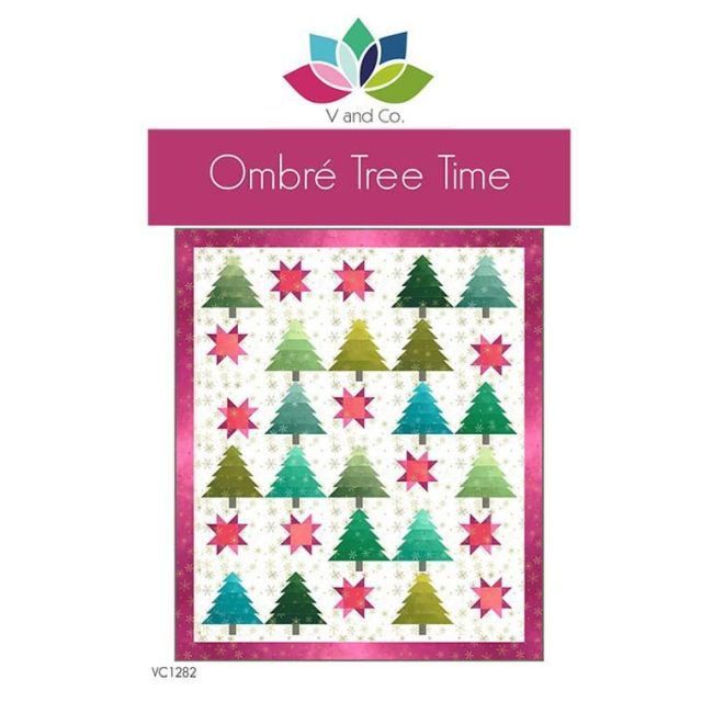 Ombré Tree Time - Quilt Pattern - V and Co.