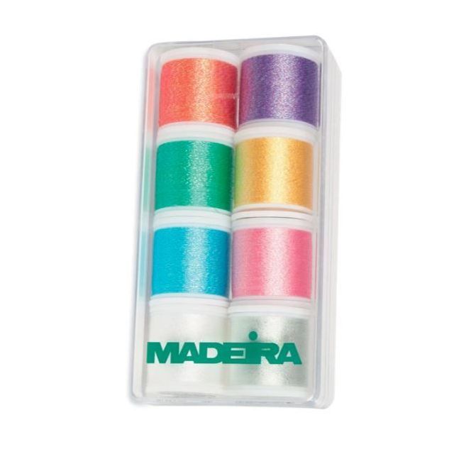 Madeira - Metallic Thread Set - "Opal" 200m - 8 Spools