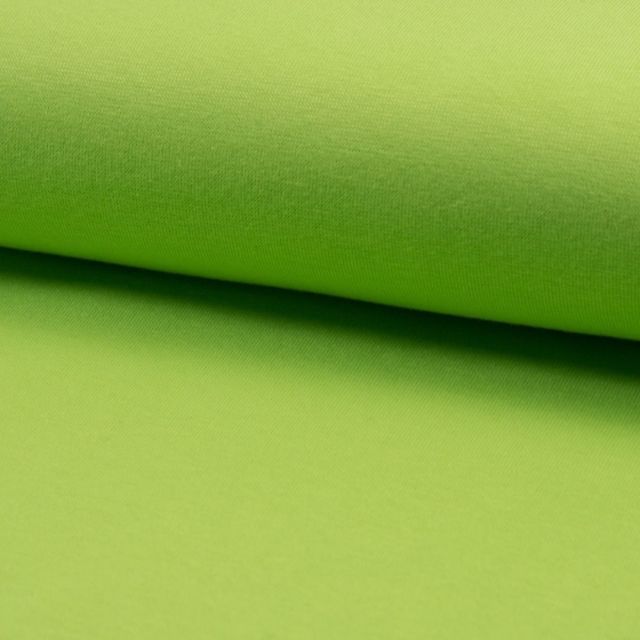 Organic Cotton Ribbing - Lime "Lily Collection" (col. 124)