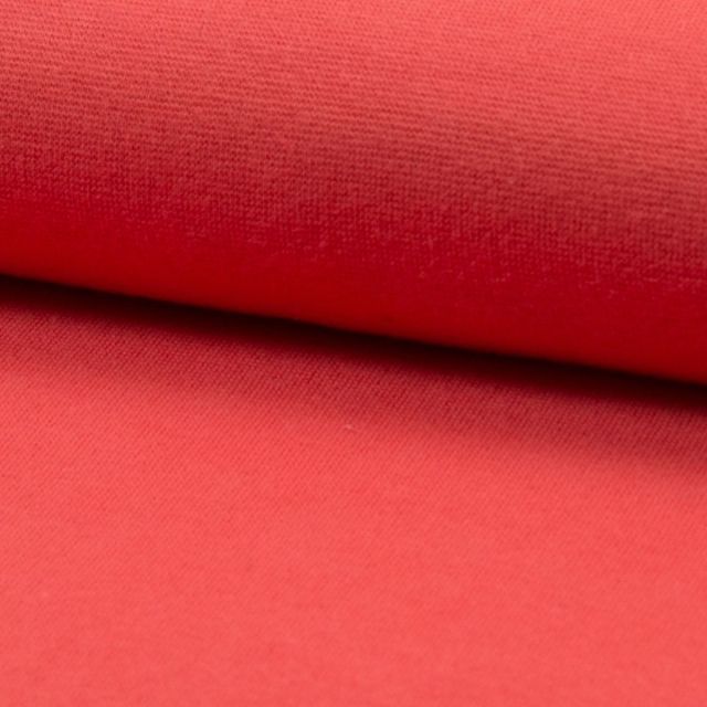 Organic Cotton Ribbing - Coral "Lily Collection" (col. 134)