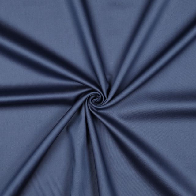Solid Cotton Satin -  Dark Blue col 29
