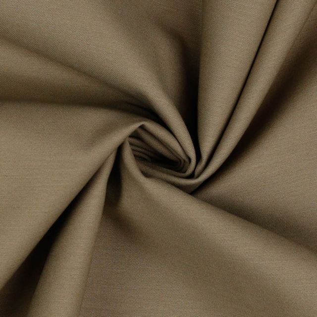 Cotton Stretch Twill - Taupe Col. 10