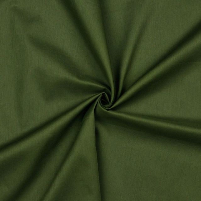 Solid Cotton Voile  -  100% Organic Cotton - Olive col.37