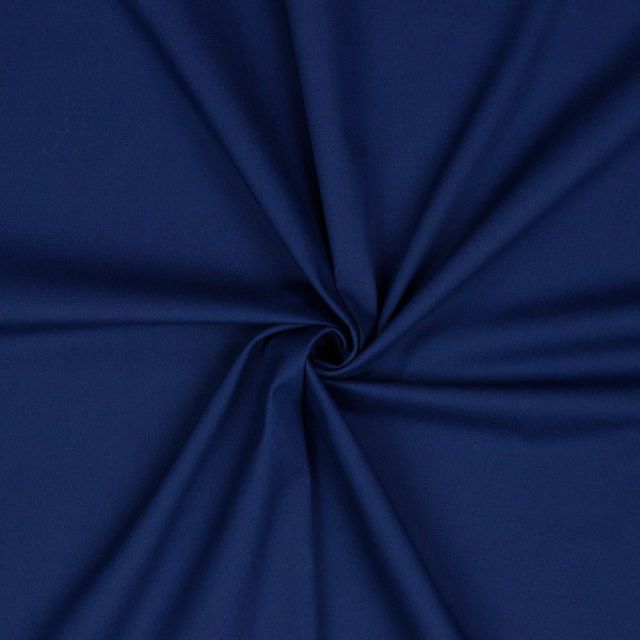 Candy Cotton Solid Collection - 100% Organic Cotton - Dark Blue col.34