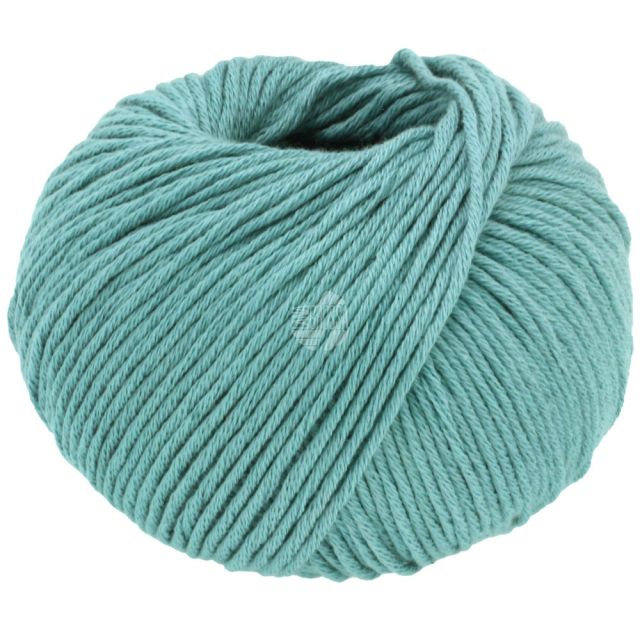 ORGANICO cotton yarn Col. 153 Light Teal - 50g by Lana Grossa 