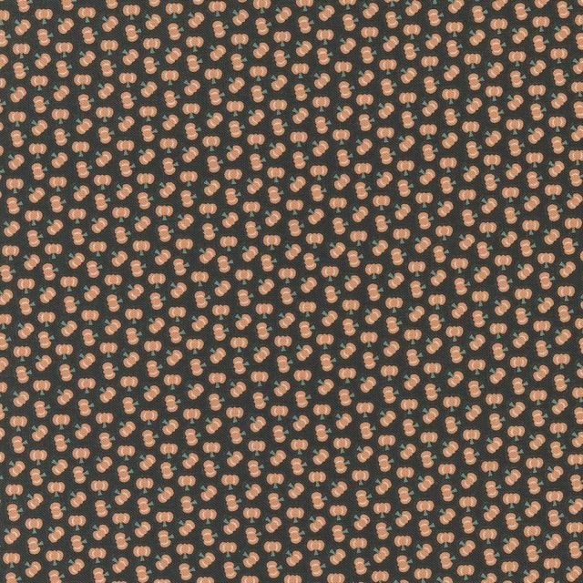 Owl  O Ween by Urban Chiks for Moda Fabrics - Little Pumpkins on Black