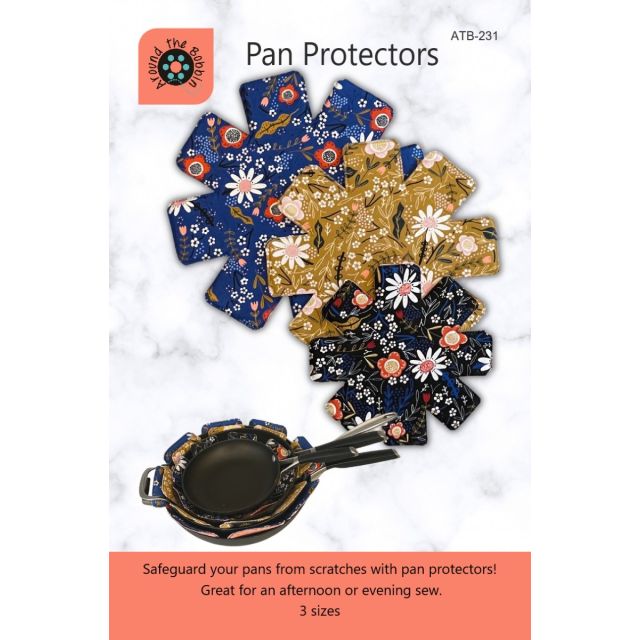 Pan Protectors Sewing Pattern by Around the Bobbin