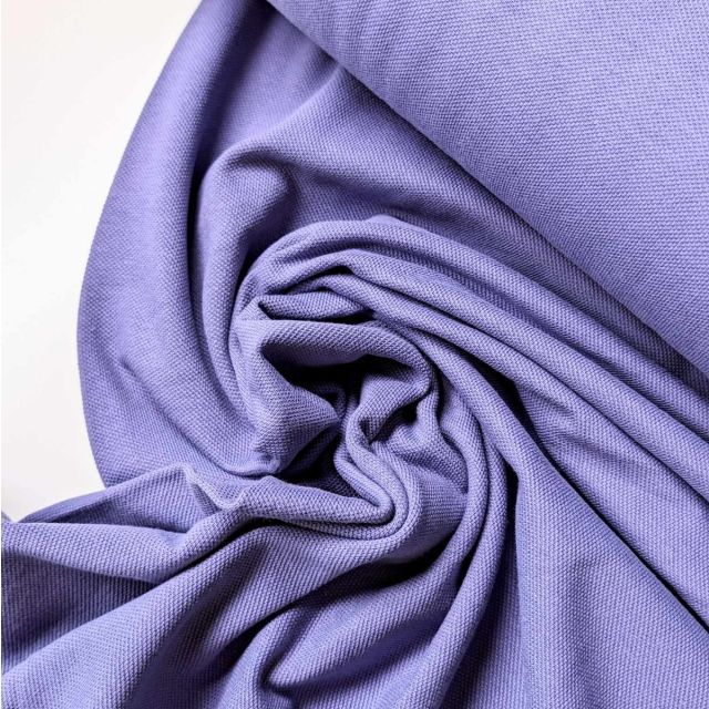 Piqué Jersey - Lavender Purple