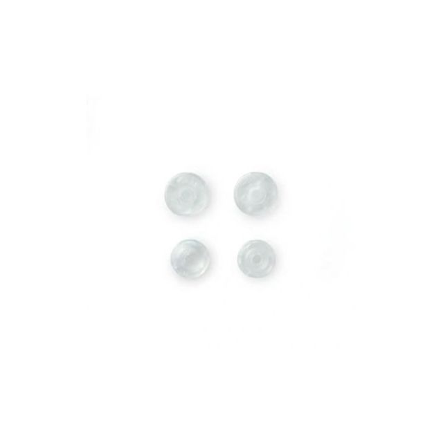 Prym Color Snap 12.4mm - Round - Transparent Matte Finish (393198)