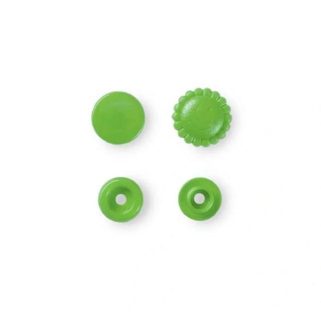 Prym Color Snap 12.4mm - Flower - Green