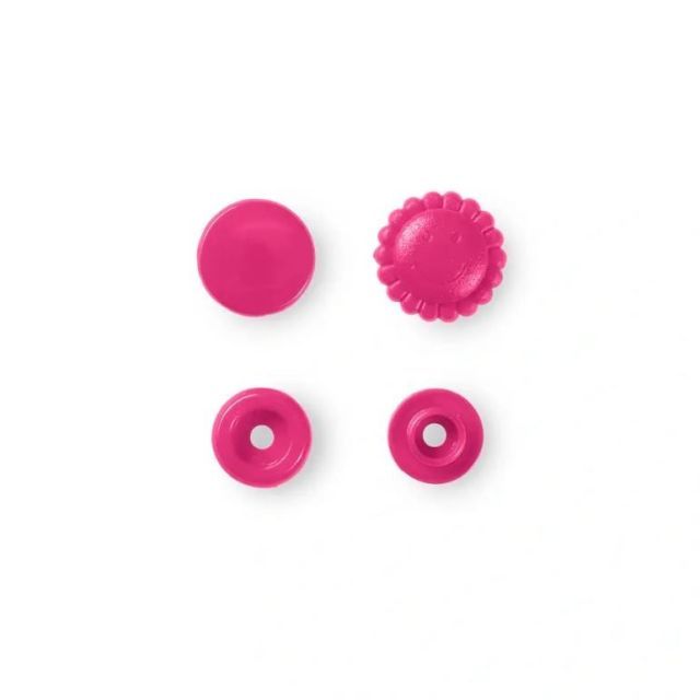 Prym Color Snap 12.4mm - Flower - Pink