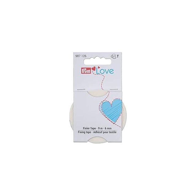 PRYM - Double Sided Fixing Tape (wash-out) - 9m x 6mm (987126)